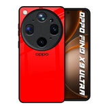 Blood Red Oppo Find X9 Ultra 5G Glass Back Cover Online