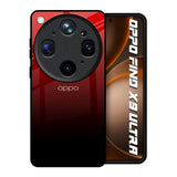 Maroon Faded Oppo Find X9 Ultra 5G Glass Back Cover Online