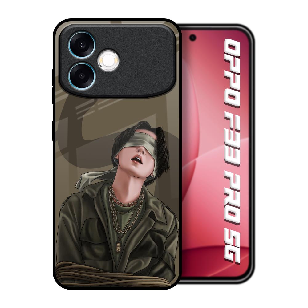 Blind Fold Oppo F33 Pro 5G Glass Back Cover Online