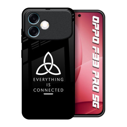 Everything Is Connected Oppo F33 Pro 5G Glass Back Cover Online