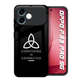 Everything Is Connected Oppo F33 Pro 5G Glass Back Cover Online