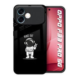 Peace Out Astro Oppo F33 Pro 5G Glass Back Cover Online