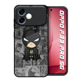 Cartoon Art Oppo F33 Pro 5G Glass Back Cover Online