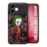 Joker Cartoon Oppo F33 Pro 5G Glass Back Cover Online