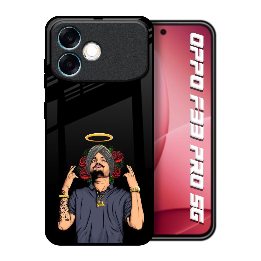 Punjabi Singer Poster Oppo F33 Pro 5G Glass Back Cover Online