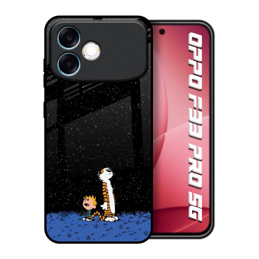 Night Sky Star Oppo F33 Pro 5G Glass Back Cover Online