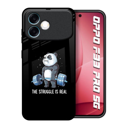 Real Struggle Oppo F33 Pro 5G Glass Back Cover Online