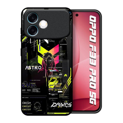 Astro Glitch Oppo F33 Pro 5G Glass Back Cover Online