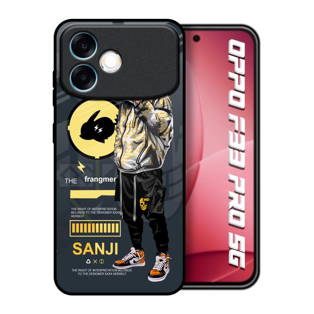 Cool Sanji Oppo F33 Pro 5G Glass Back Cover Online