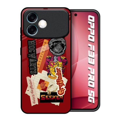 Gryffindor Oppo F33 Pro 5G Glass Back Cover Online
