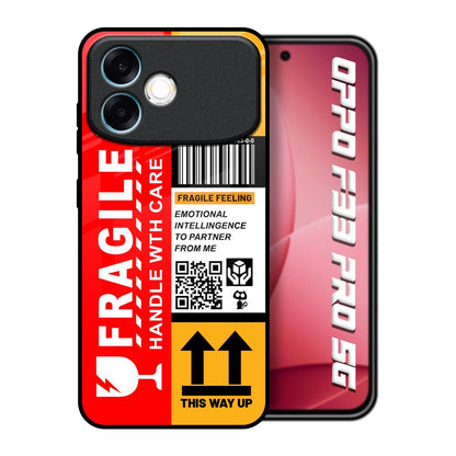 Handle With Care Oppo F33 Pro 5G Glass Back Cover Online