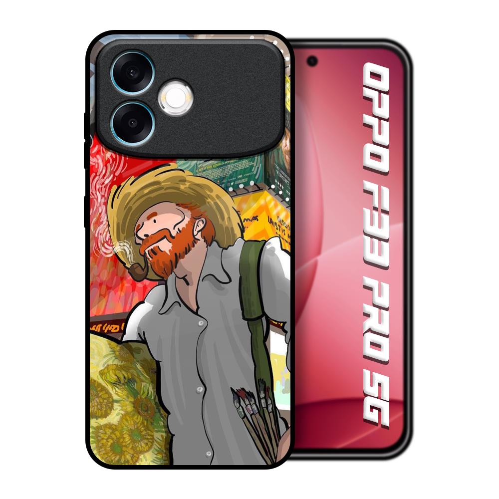 Loving Vincent Oppo F33 Pro 5G Glass Back Cover Online