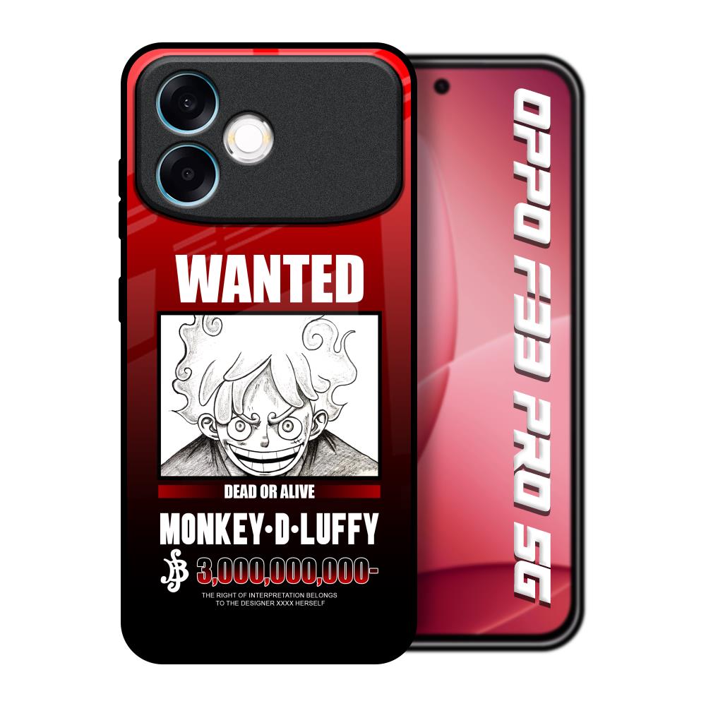 Luffy Wanted Oppo F33 Pro 5G Glass Back Cover Online
