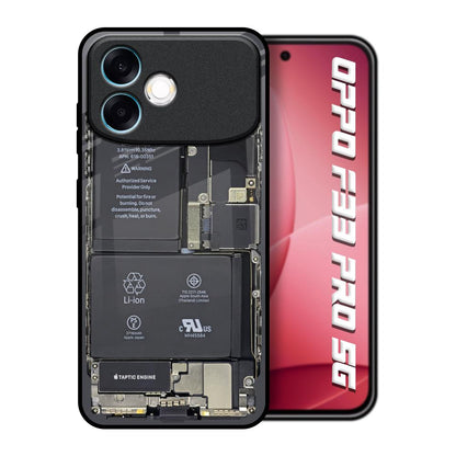 Skeleton Inside Oppo F33 Pro 5G Glass Back Cover Online