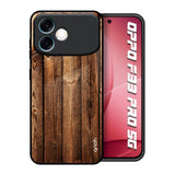 Timber Printed Oppo F33 Pro 5G Glass Back Cover Online
