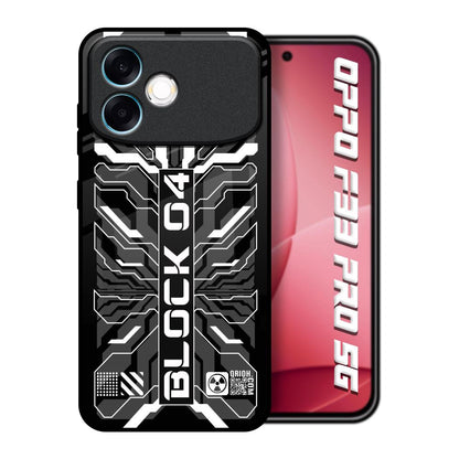 Monochrome Magic Oppo F33 Pro 5G Glass Back Cover Online