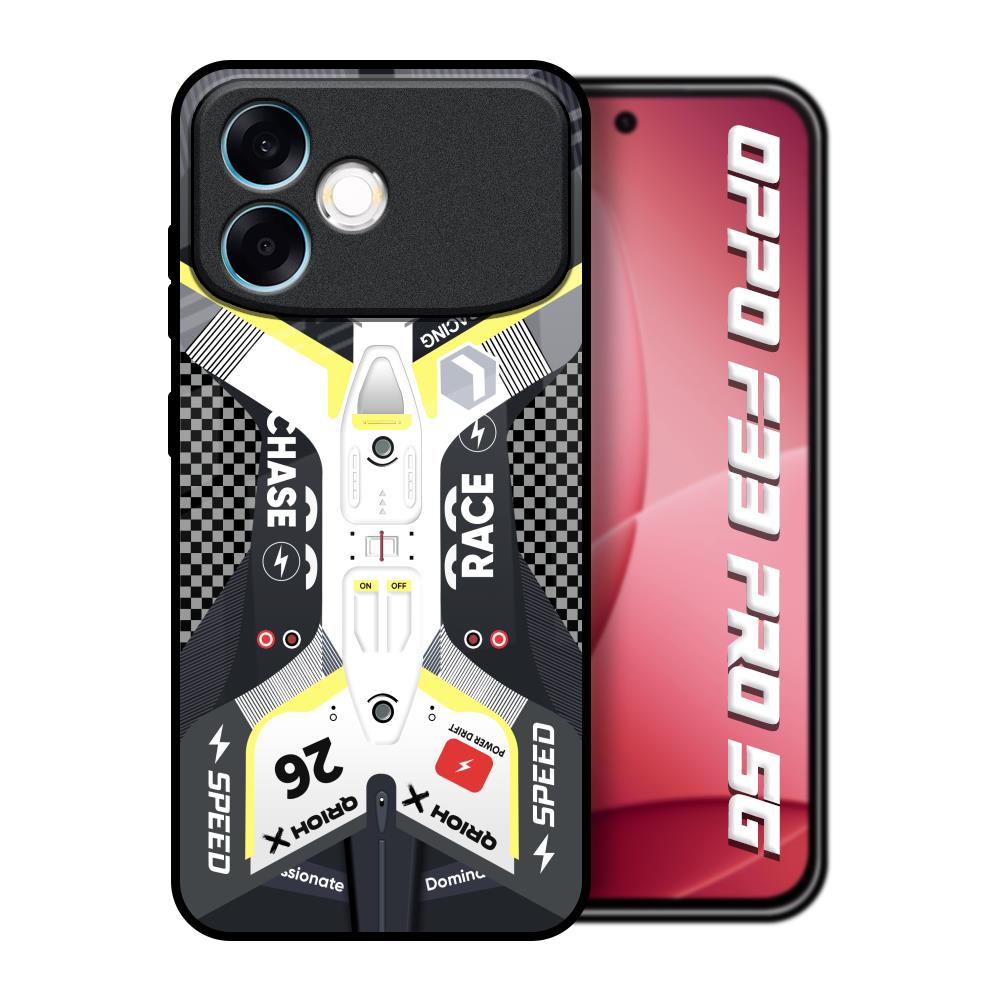 Car Enthusiast Oppo F33 Pro 5G Glass Back Cover Online