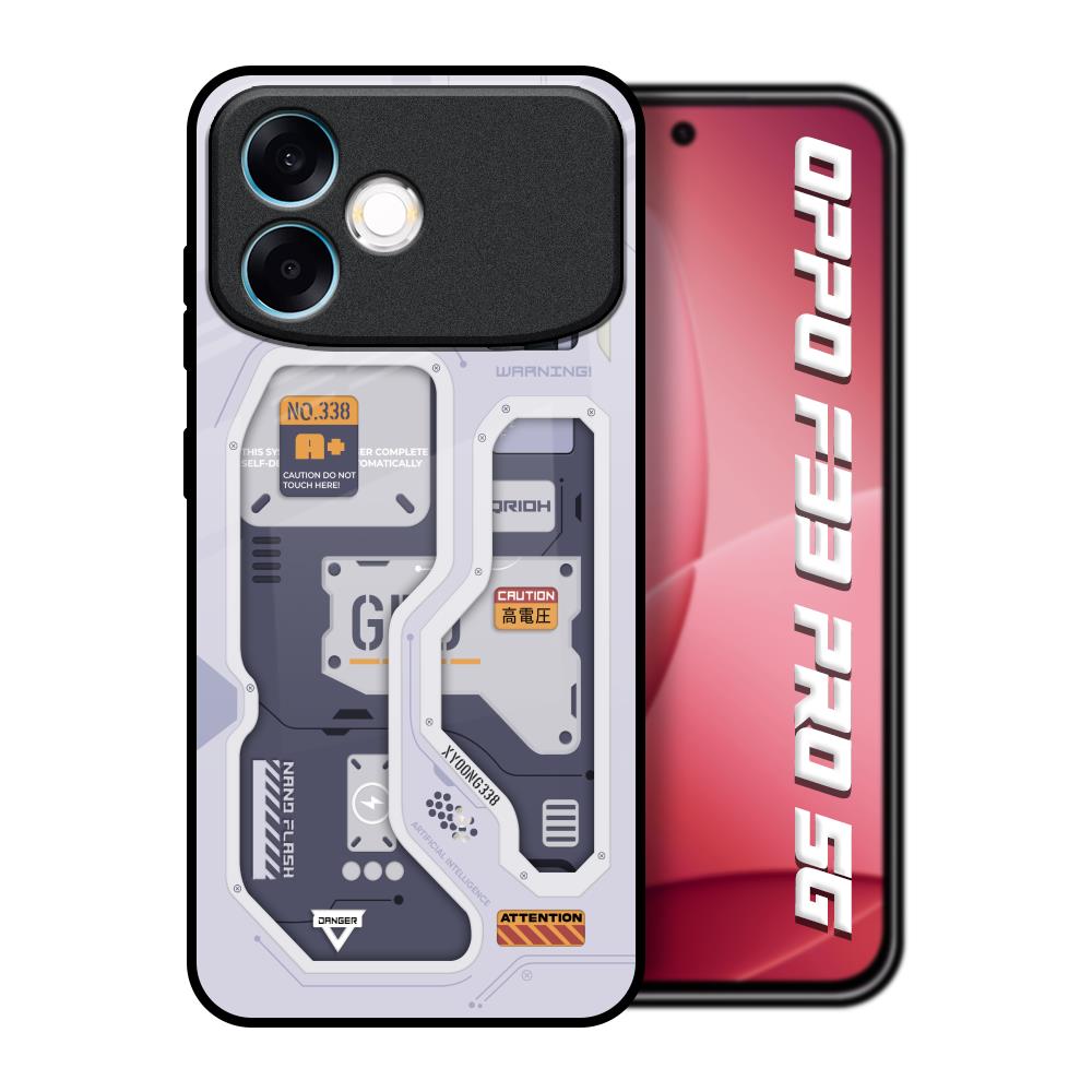 Tech Savvy Oppo F33 Pro 5G Glass Back Cover Online