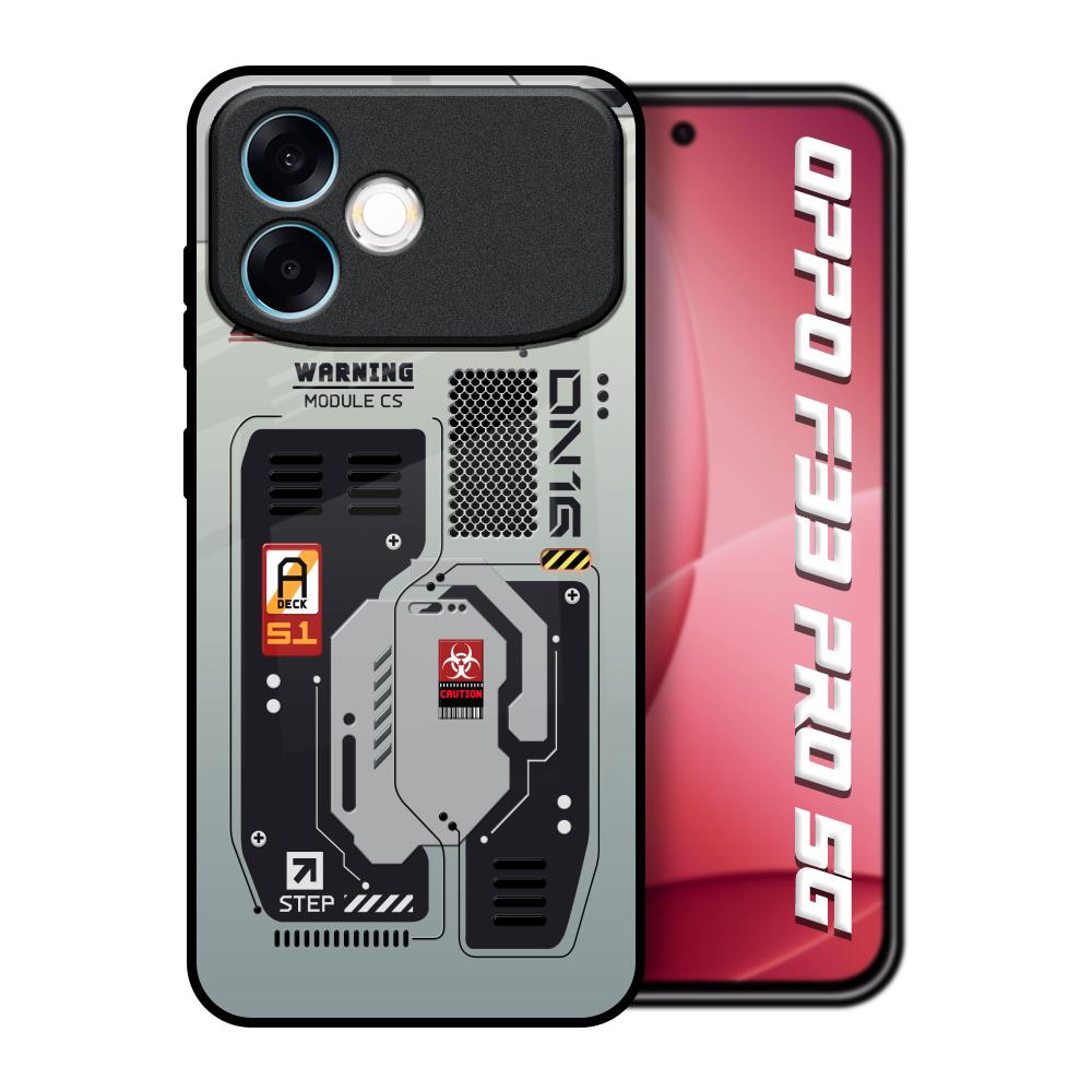 Techno Vibes Oppo F33 Pro 5G Glass Back Cover Online