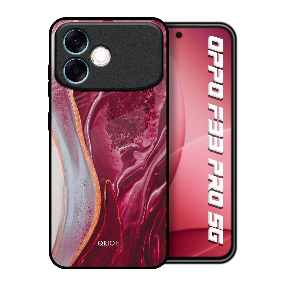 Crimson Ruby Oppo F33 Pro 5G Glass Back Cover Online