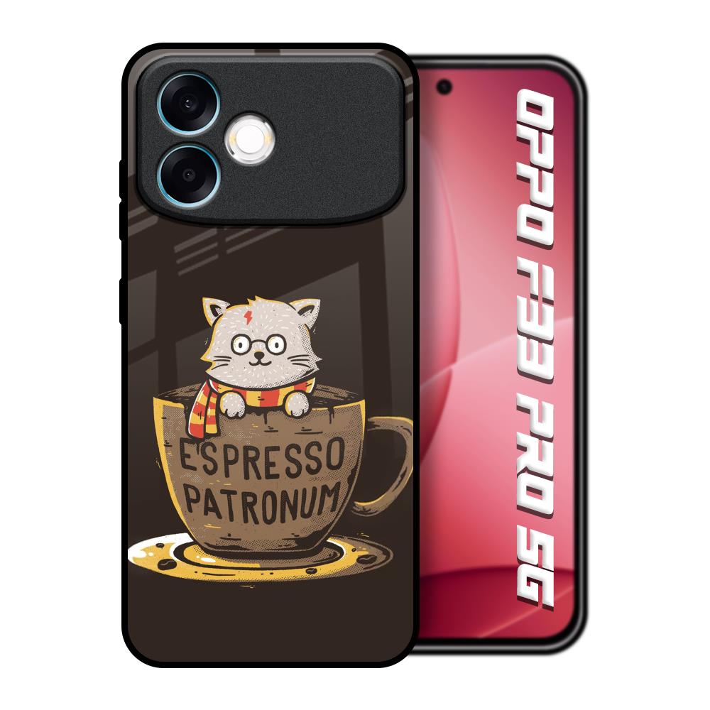 Tea With Kitty Oppo F33 Pro 5G Glass Back Cover Online