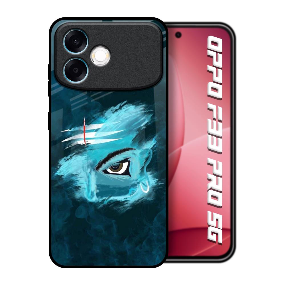 Power Of Trinetra Oppo F33 Pro 5G Glass Back Cover Online