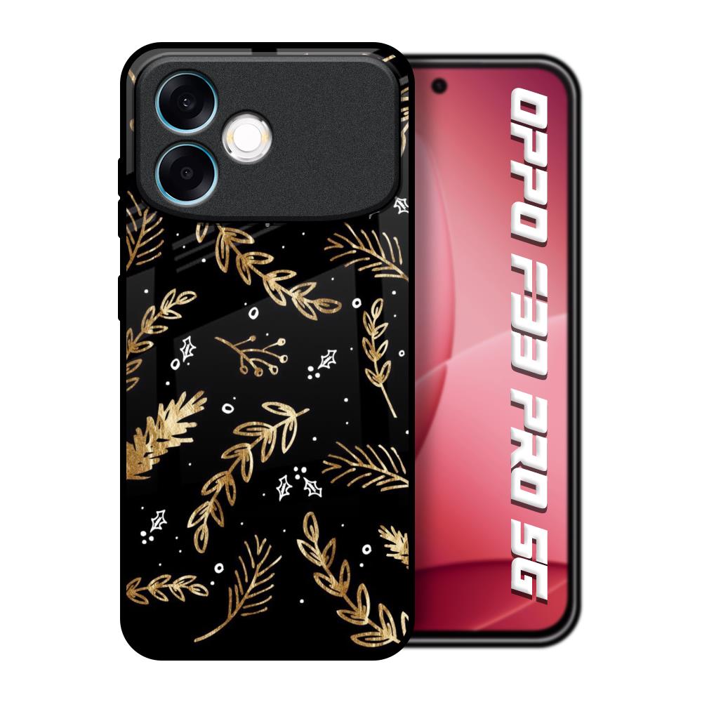Autumn Leaves Oppo F33 Pro 5G Glass Back Cover Online