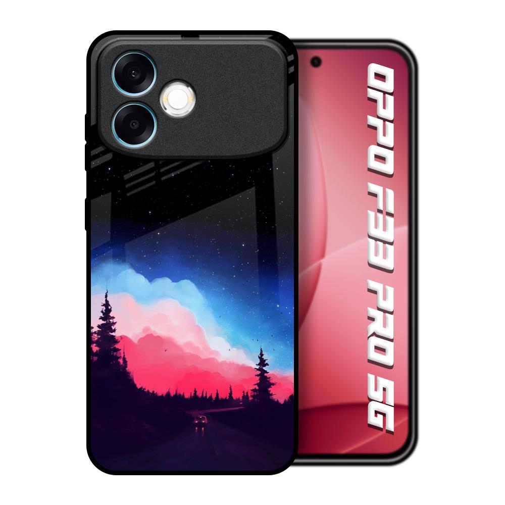 Drive In Dark Oppo F33 Pro 5G Glass Back Cover Online