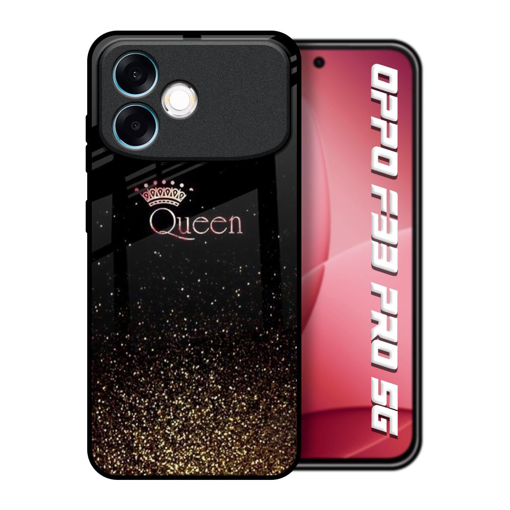 I Am The Queen Oppo F33 Pro 5G Glass Back Cover Online
