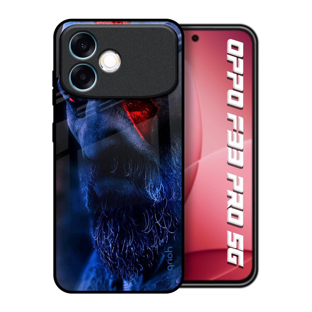 God Of War Oppo F33 Pro 5G Glass Back Cover Online