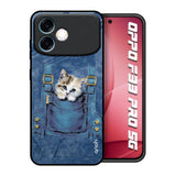 Kitty In Pocket Oppo F33 Pro 5G Glass Back Cover Online