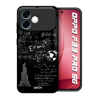 Funny Math Oppo F33 Pro 5G Glass Back Cover Online