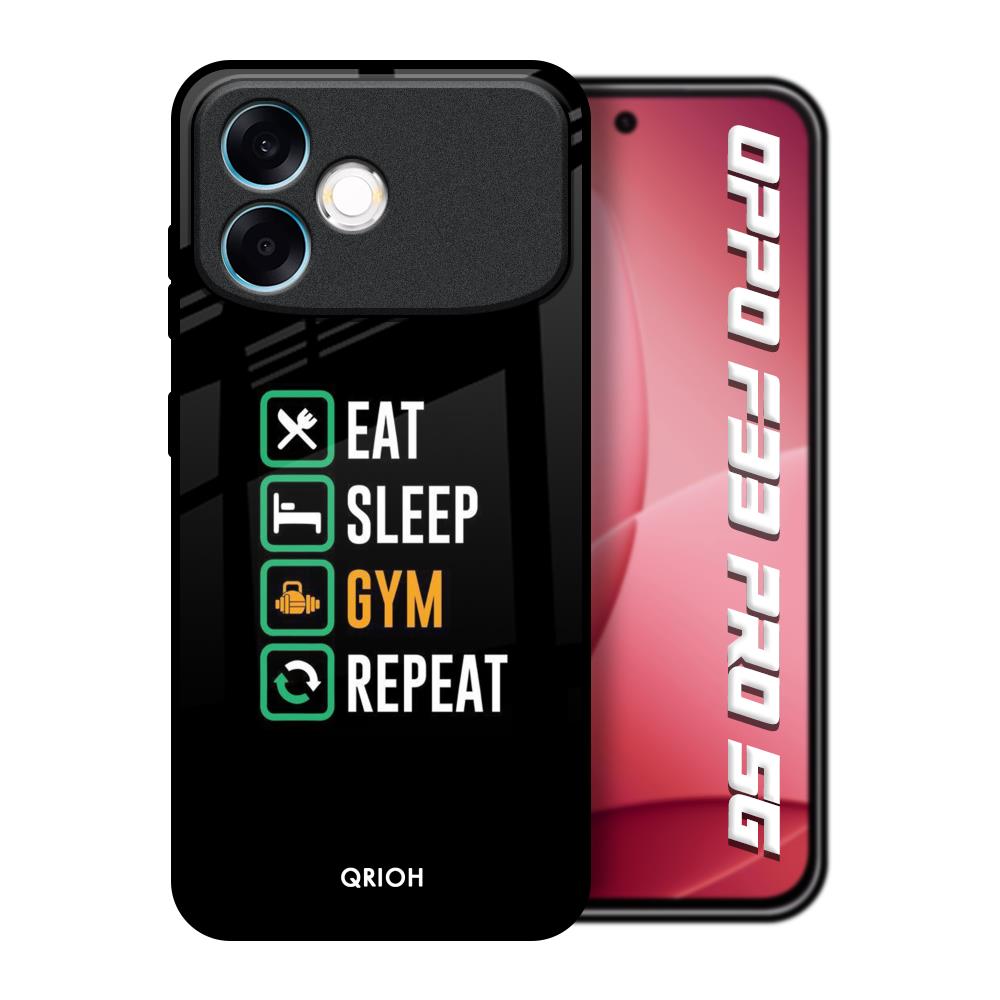 Daily Routine Oppo F33 Pro 5G Glass Back Cover Online
