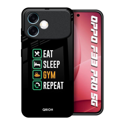 Daily Routine Oppo F33 Pro 5G Glass Back Cover Online