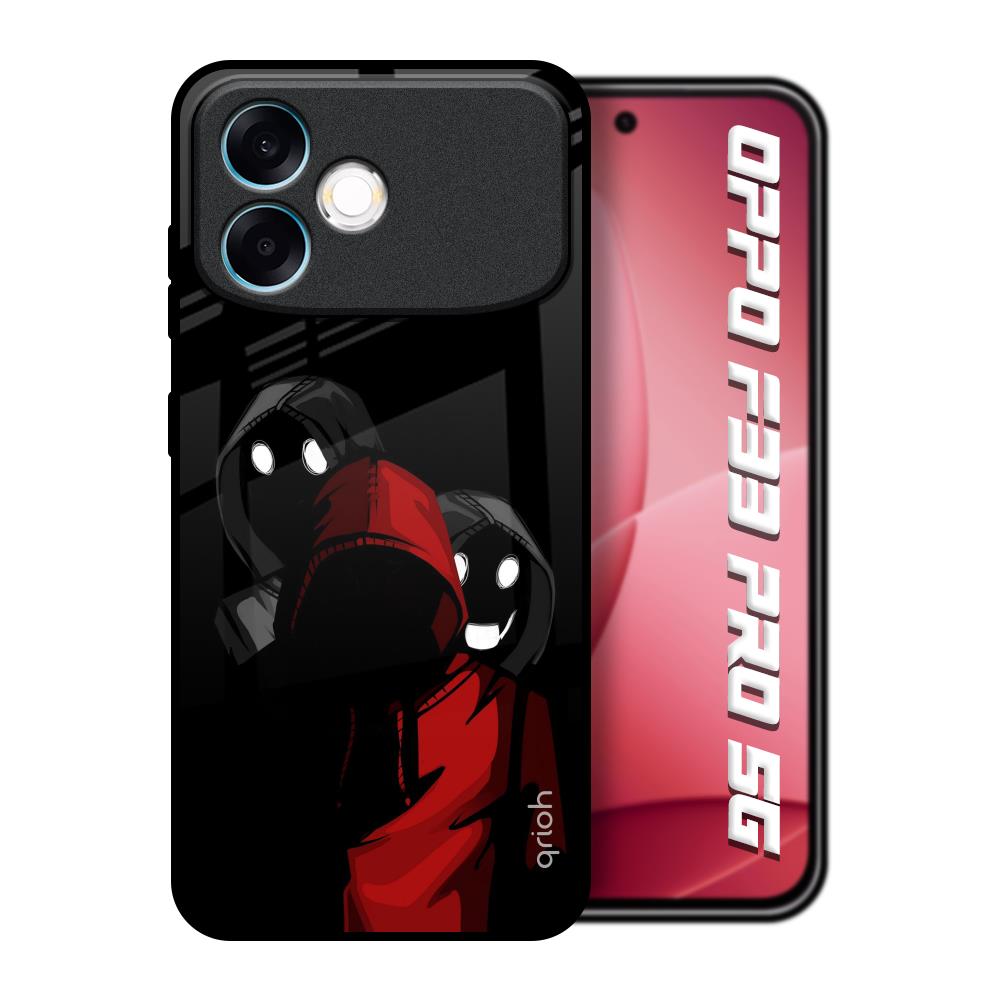 Shadow Character Oppo F33 Pro 5G Glass Back Cover Online