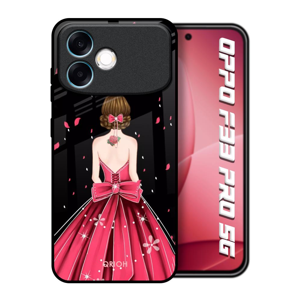 Fashion Princess Oppo F33 Pro 5G Glass Back Cover Online