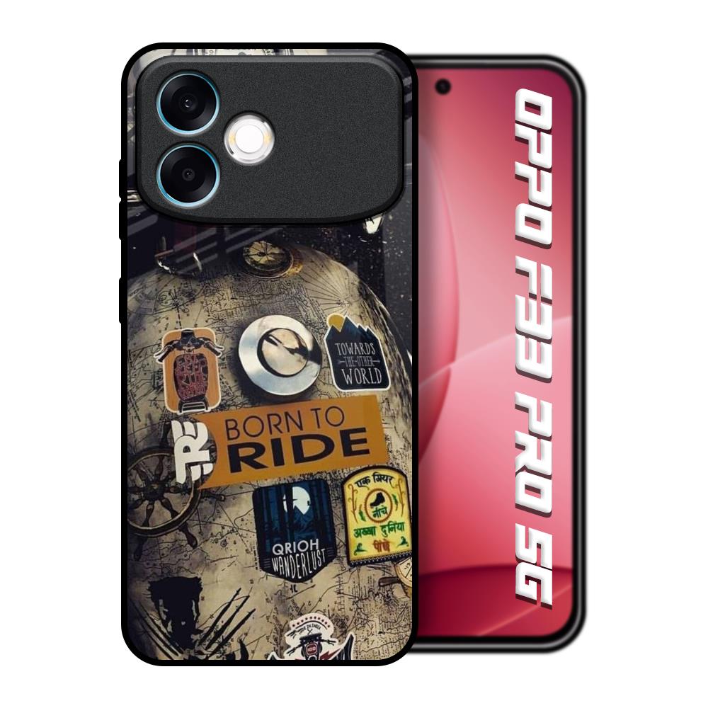 Ride Mode On Oppo F33 Pro 5G Glass Back Cover Online