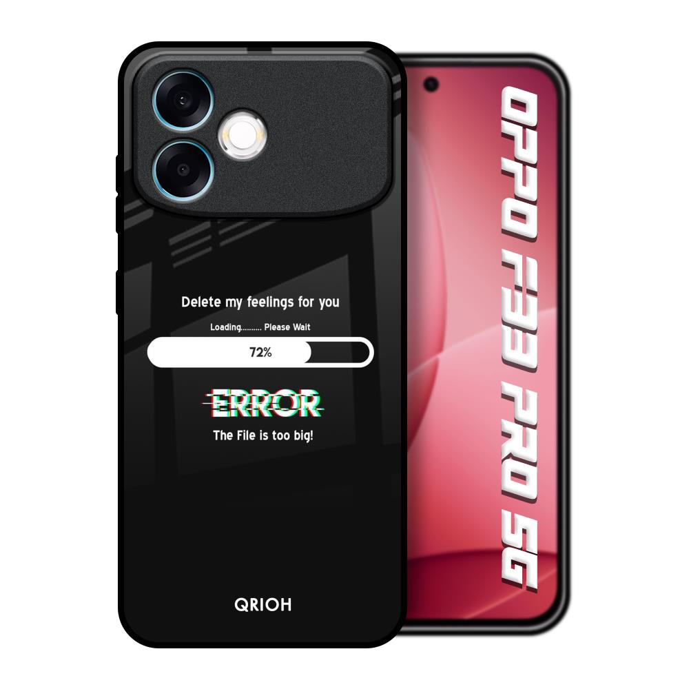 Error Oppo F33 Pro 5G Glass Back Cover Online