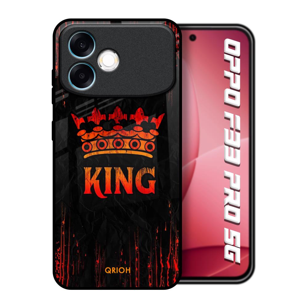 Royal King Oppo F33 Pro 5G Glass Back Cover Online