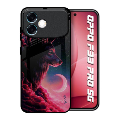 Moon Wolf Oppo F33 Pro 5G Glass Back Cover Online