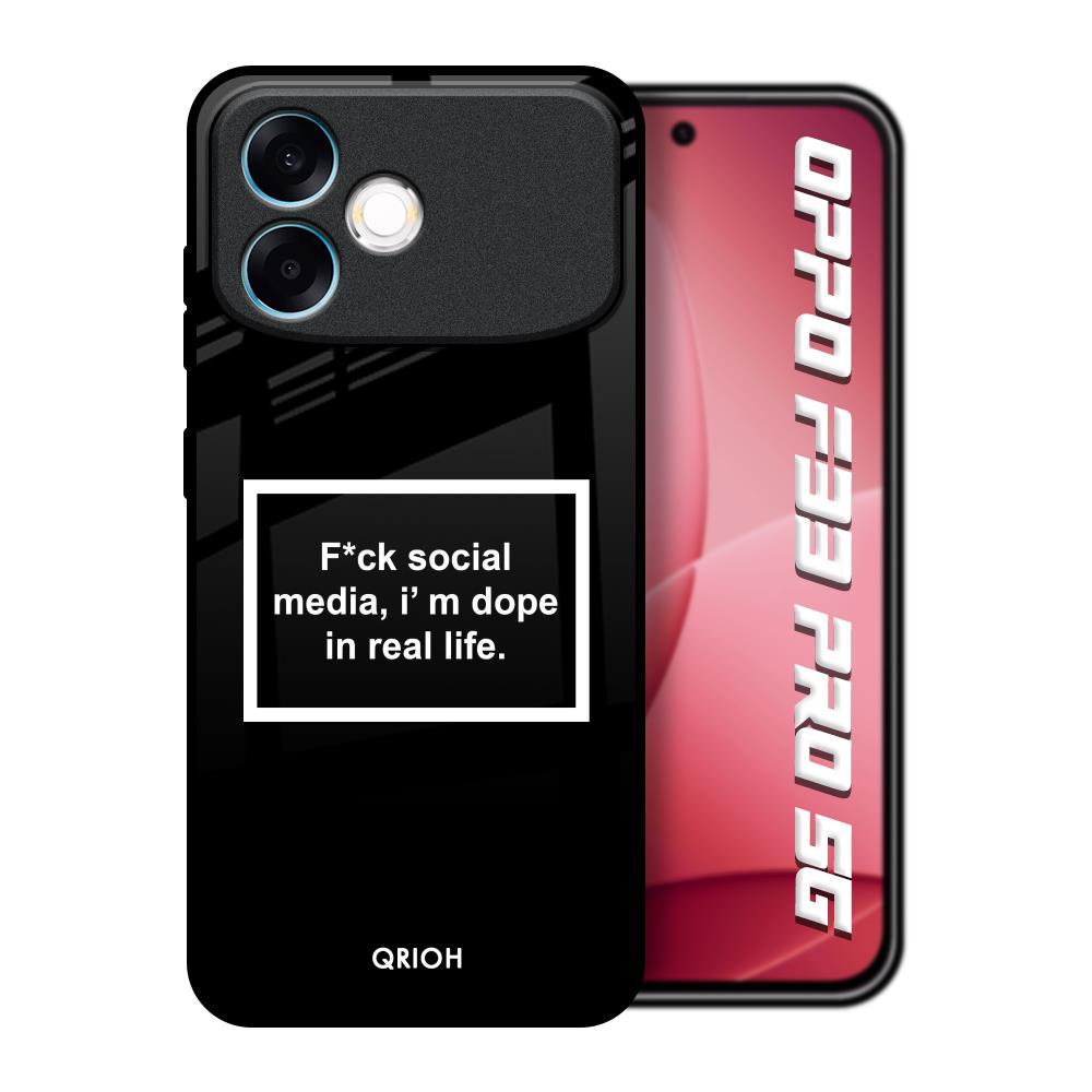 Dope In Life Oppo F33 Pro 5G Glass Back Cover Online