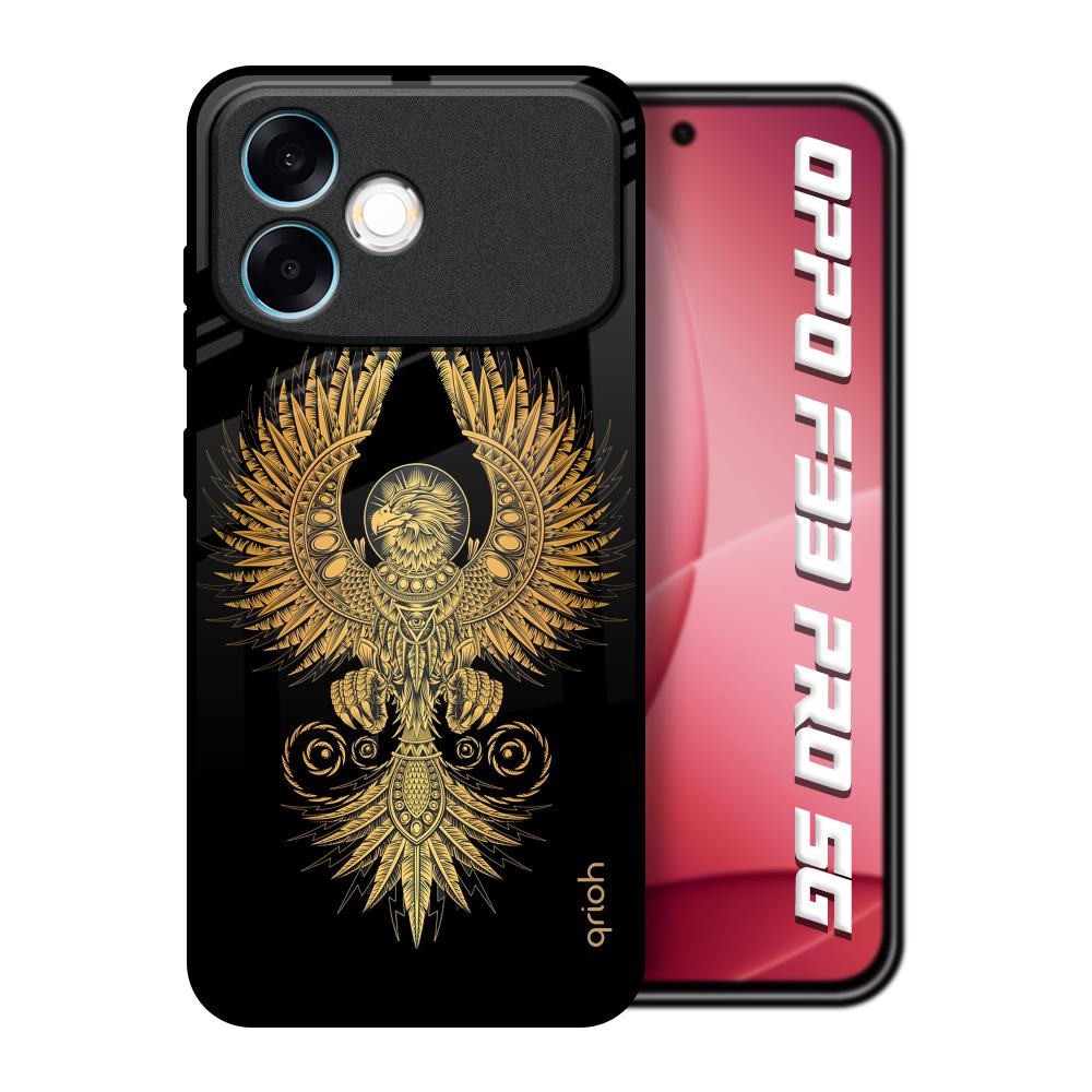 Mythical Phoenix Art Oppo F33 Pro 5G Glass Back Cover Online