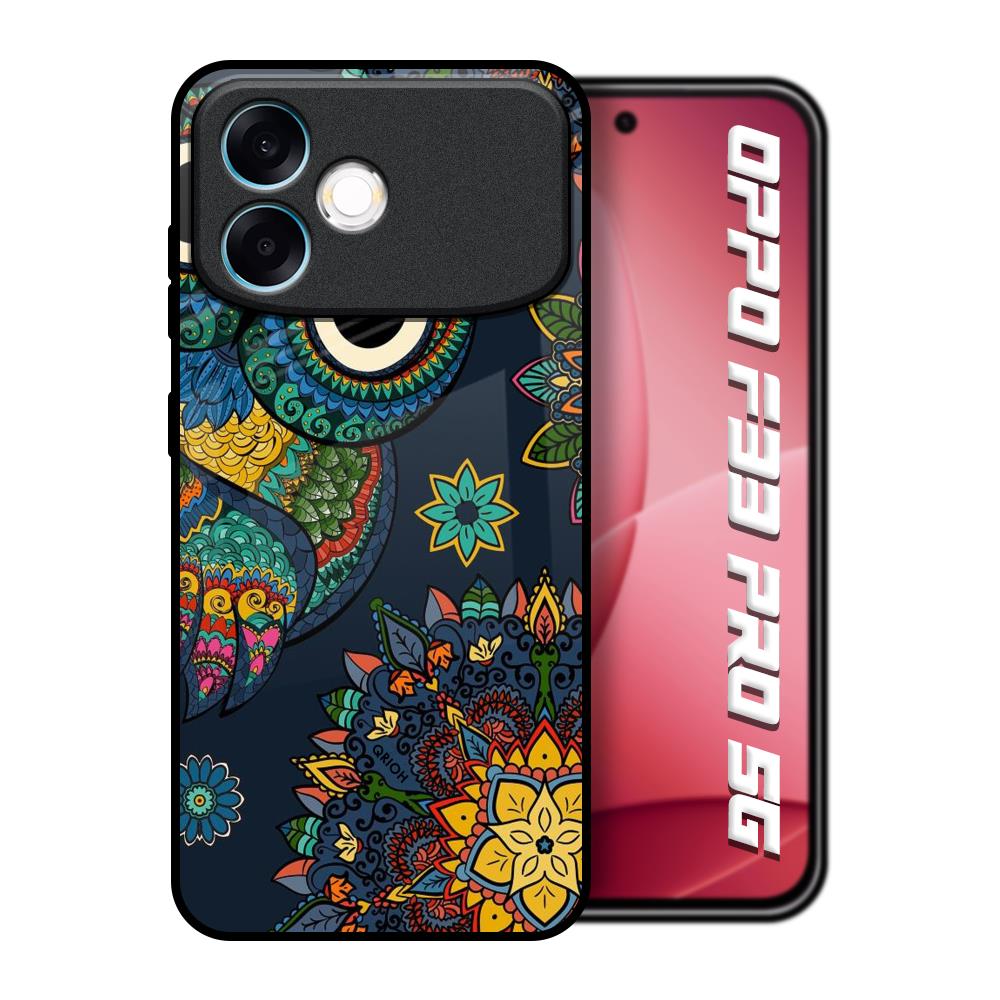Owl Art Oppo F33 Pro 5G Glass Back Cover Online