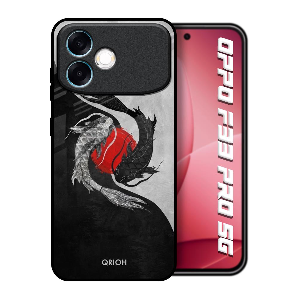 Japanese Art Oppo F33 Pro 5G Glass Back Cover Online