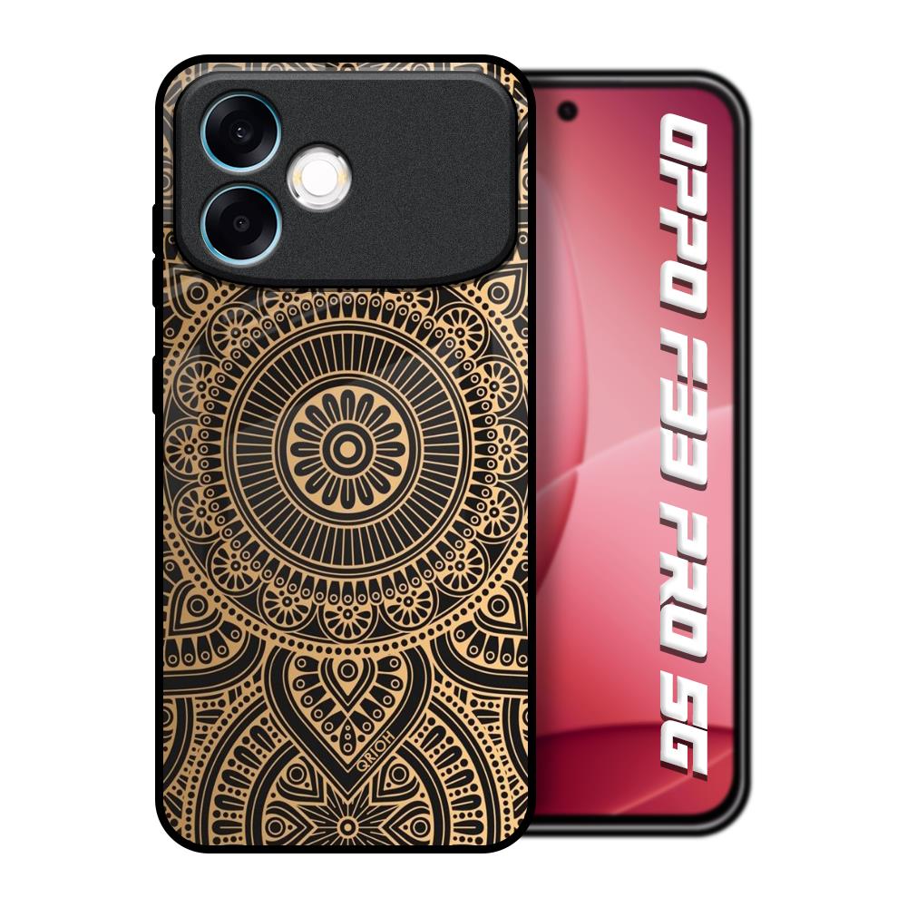 Luxury Mandala Oppo F33 Pro 5G Glass Back Cover Online