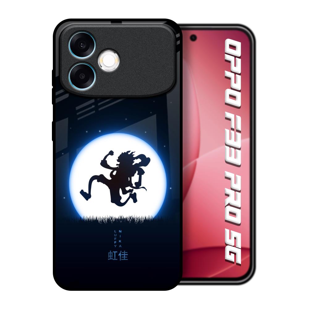 Luffy Nika Oppo F33 Pro 5G Glass Back Cover Online