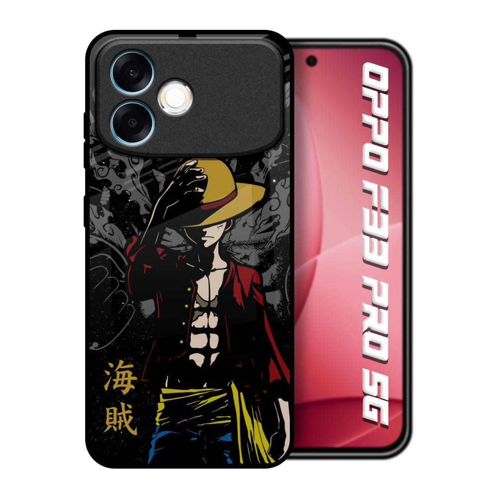 Dark Luffy Oppo F33 Pro 5G Glass Back Cover Online