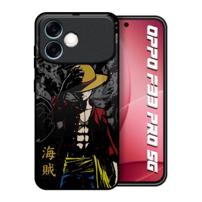 Dark Luffy Oppo F33 Pro 5G Glass Back Cover Online