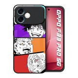 Anime Sketch Oppo F33 Pro 5G Glass Back Cover Online