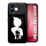 Monochrome Goku Oppo F33 Pro 5G Glass Back Cover Online